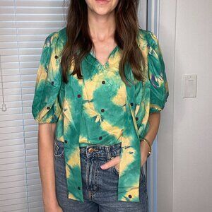 Ulla Johnson 100% Silk Top - Size 8